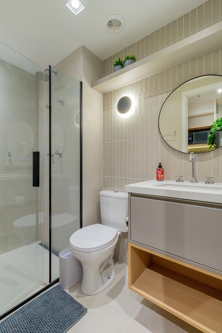 Apartment on the 16th floor, near Berrini, with a pool