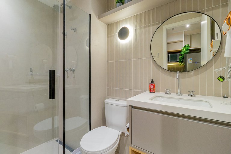 Apartment on the 16th floor, near Berrini, with a pool