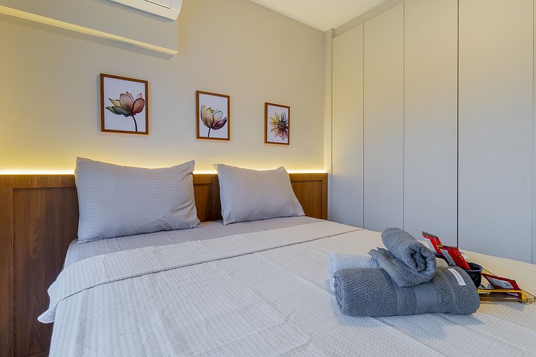 Apartamento para tres personas cerca de PUC-SP y Allianz