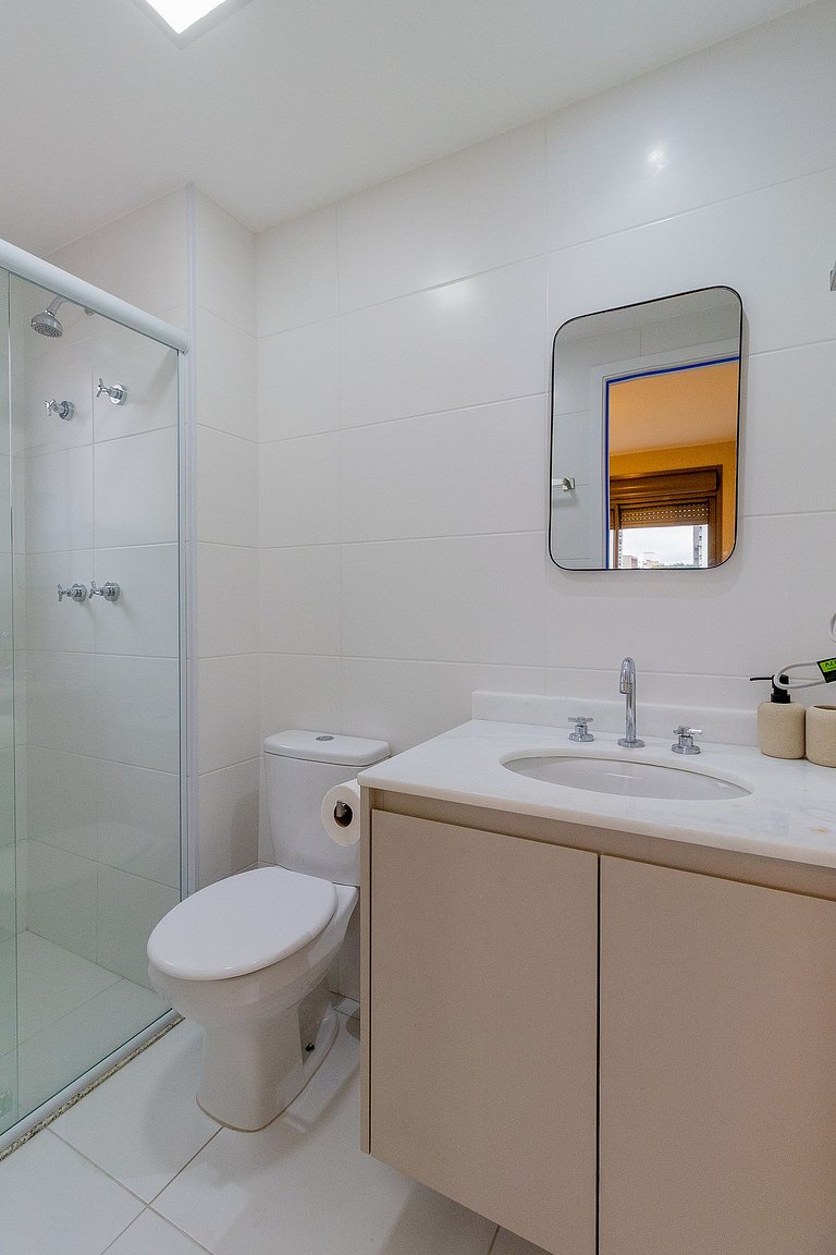 Apartamento p/três pessoas próx. PUC-SP e Allianz