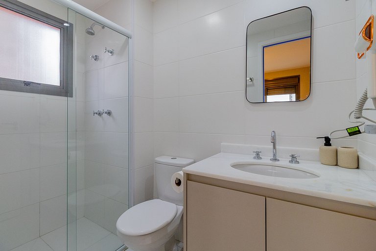 Apartment for 3 near PUC-SP and Allianz