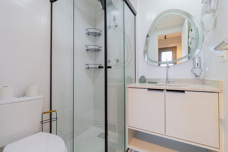 Estudio premium con espacio de coworking y piscina