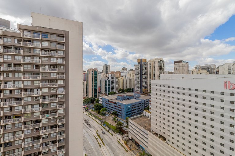 18th Floor with Balcony, View, and Pool