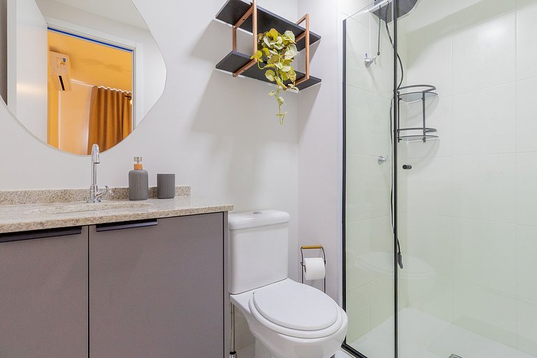 23rd Floor Balcony and pool near Ibirapuera