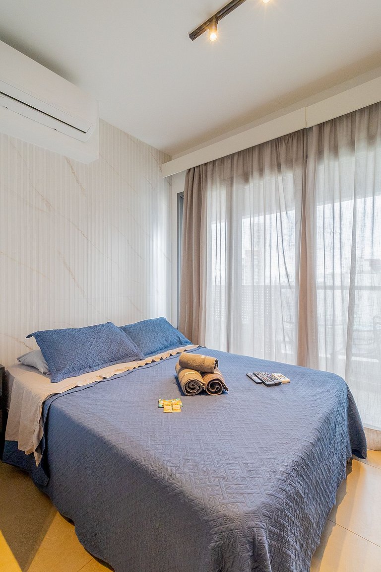 Beautiful studio with home office in Oscar Freire