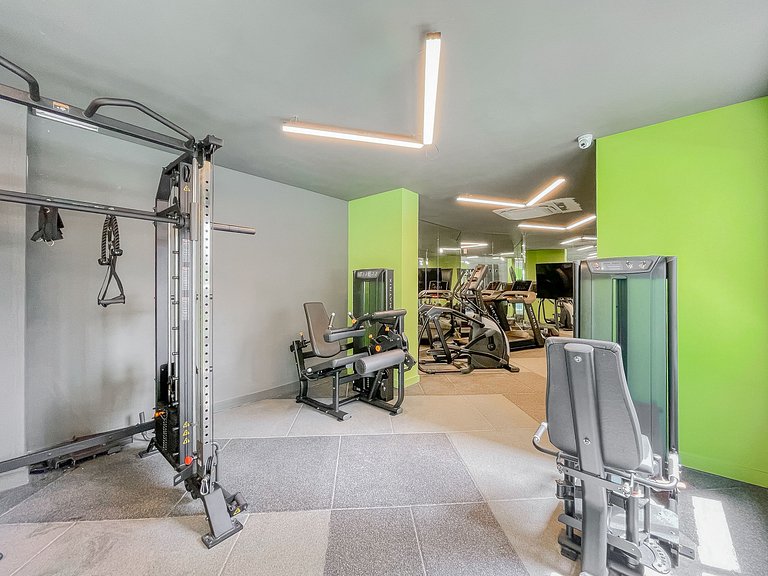 Pinheiros | 22th Floor, up to 4 Guests + Balcony