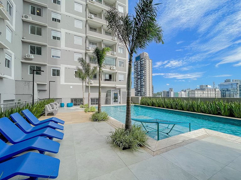Faria Lima | Rooftop, Piscina e Mobilidade