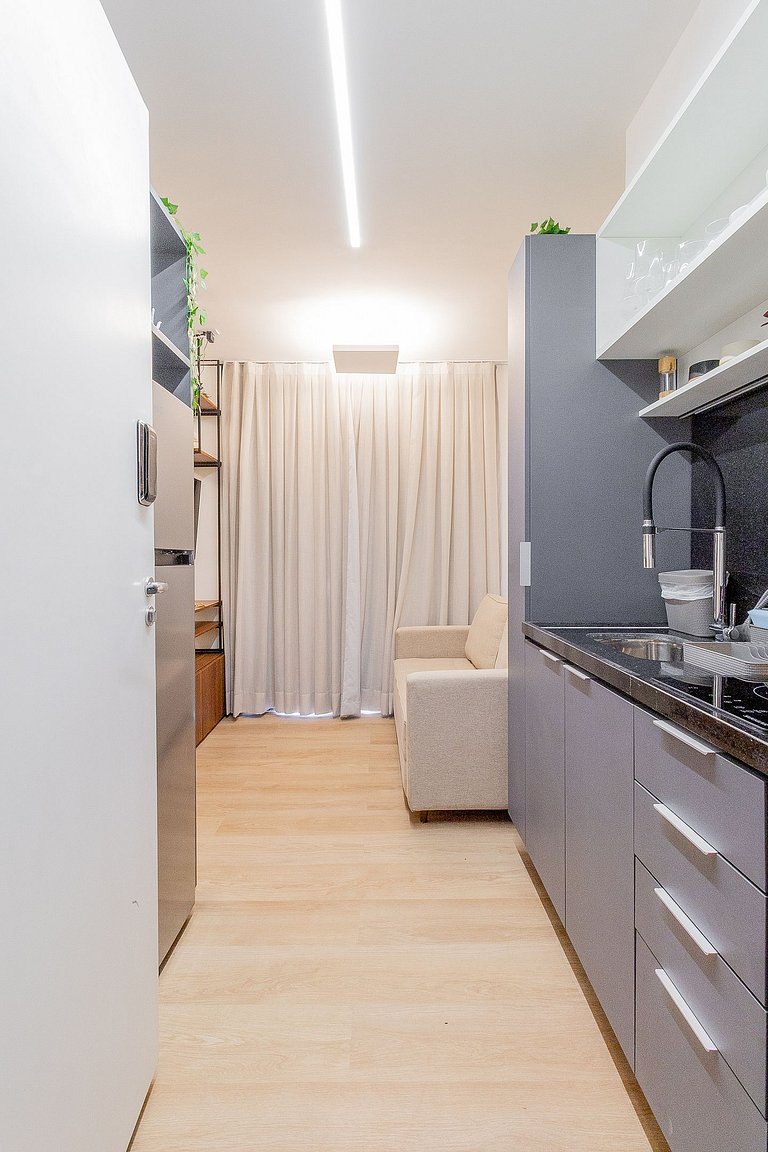 Pinheiros | 22ª Andar,  até 4 Hóspedes + Varanda