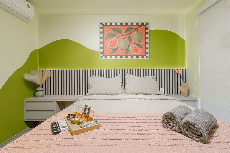 Amplio apartamento al lado del parking.