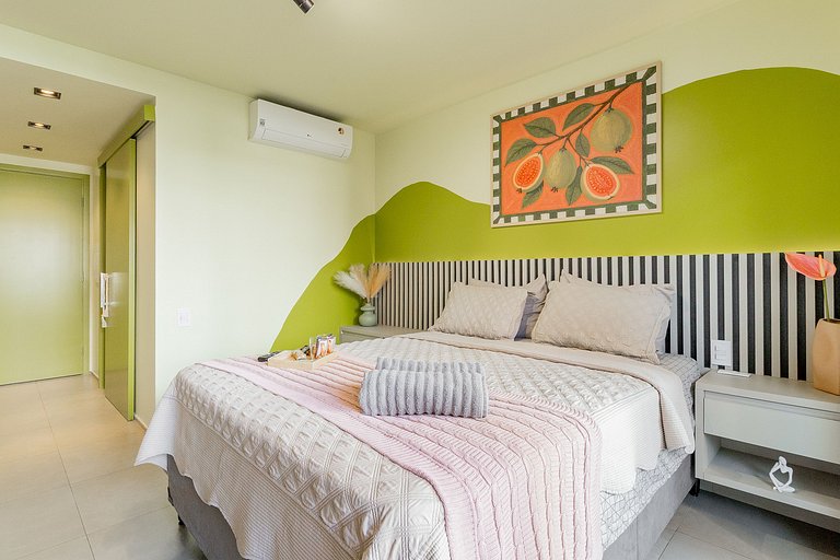 Amplio apartamento al lado del parking.