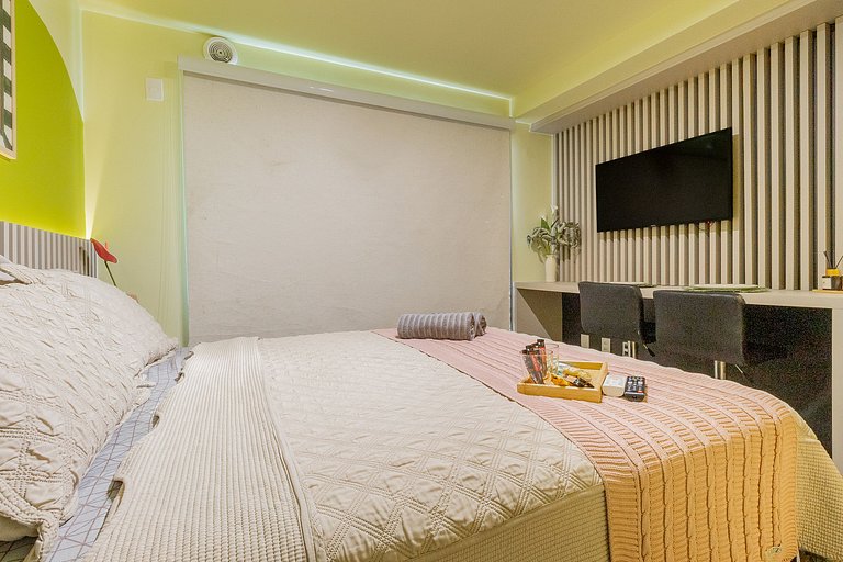 Amplio apartamento al lado del parking.