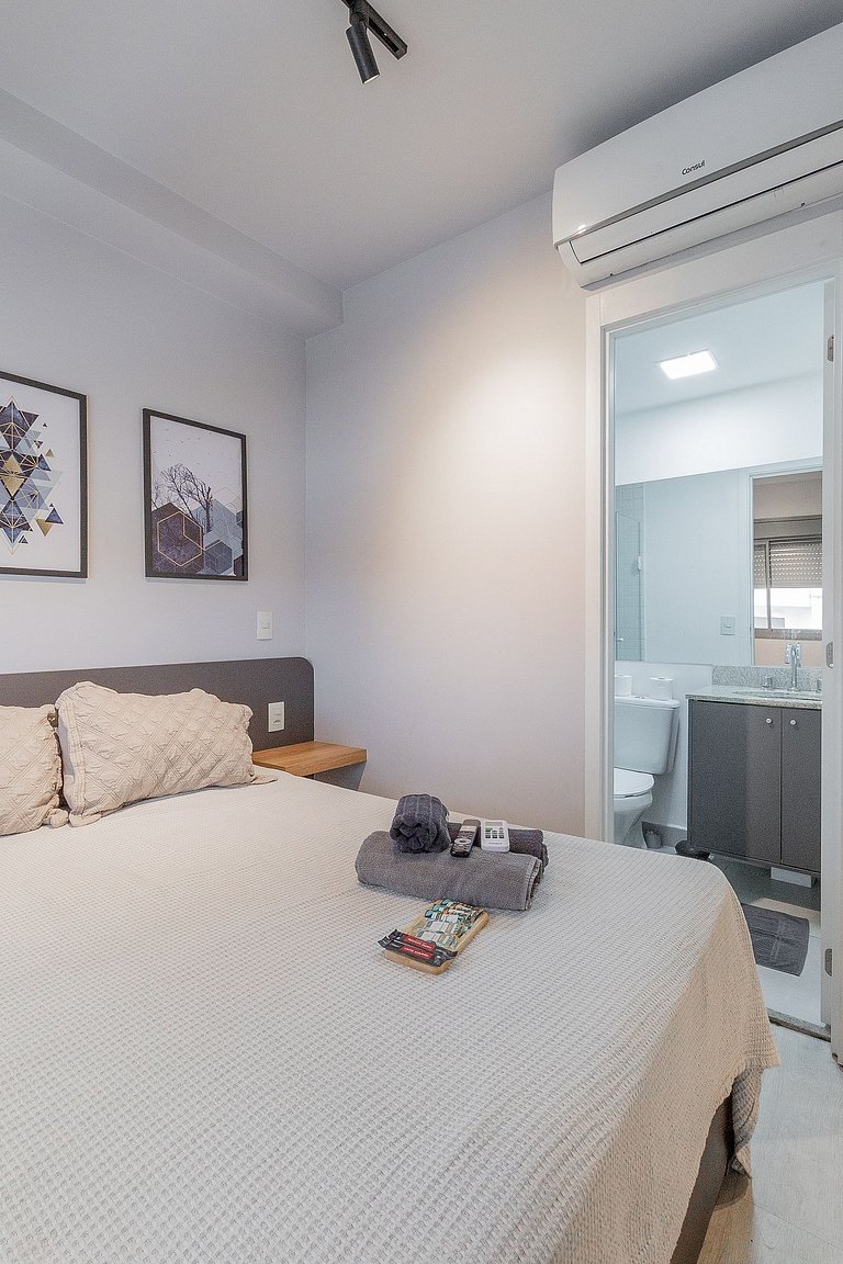 Parkside | Balcony, Pool and Parking | Av.Paulista
