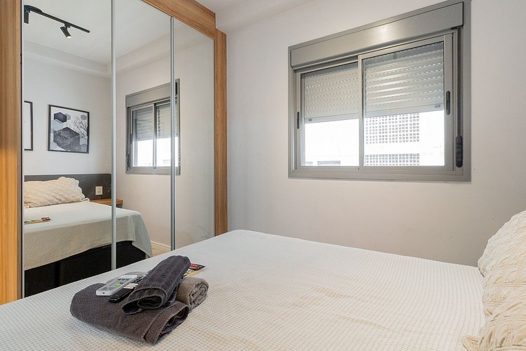 Parkside | Balcony, Pool and Parking | Av.Paulista