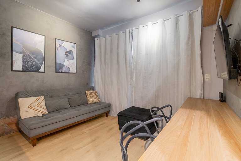Parkside | Balcony, Pool and Parking | Av.Paulista